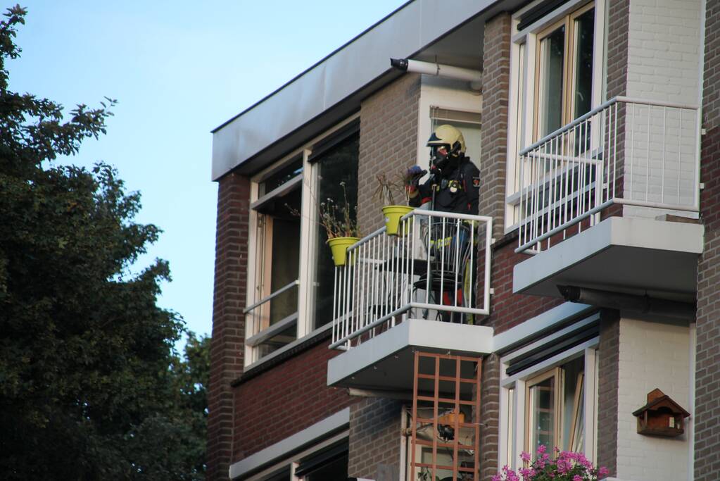 Woningbrand snel onder controle