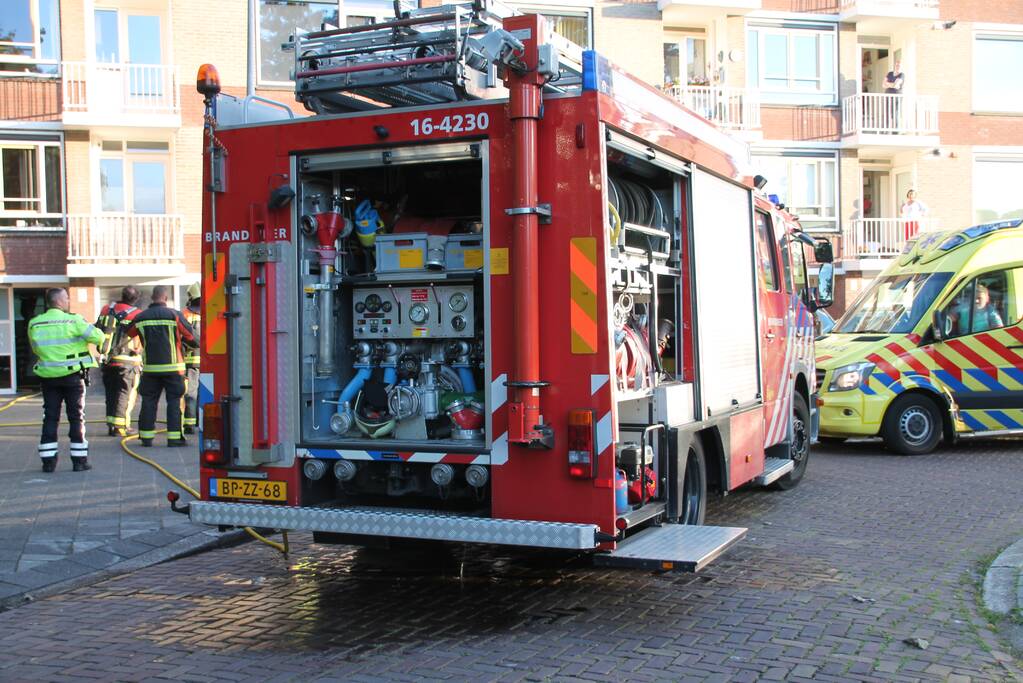 Woningbrand snel onder controle