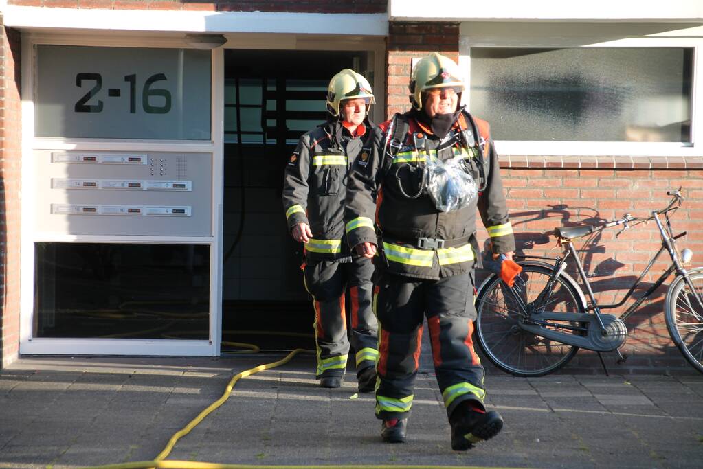 Woningbrand snel onder controle