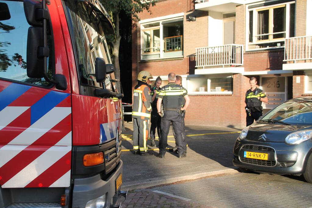 Woningbrand snel onder controle