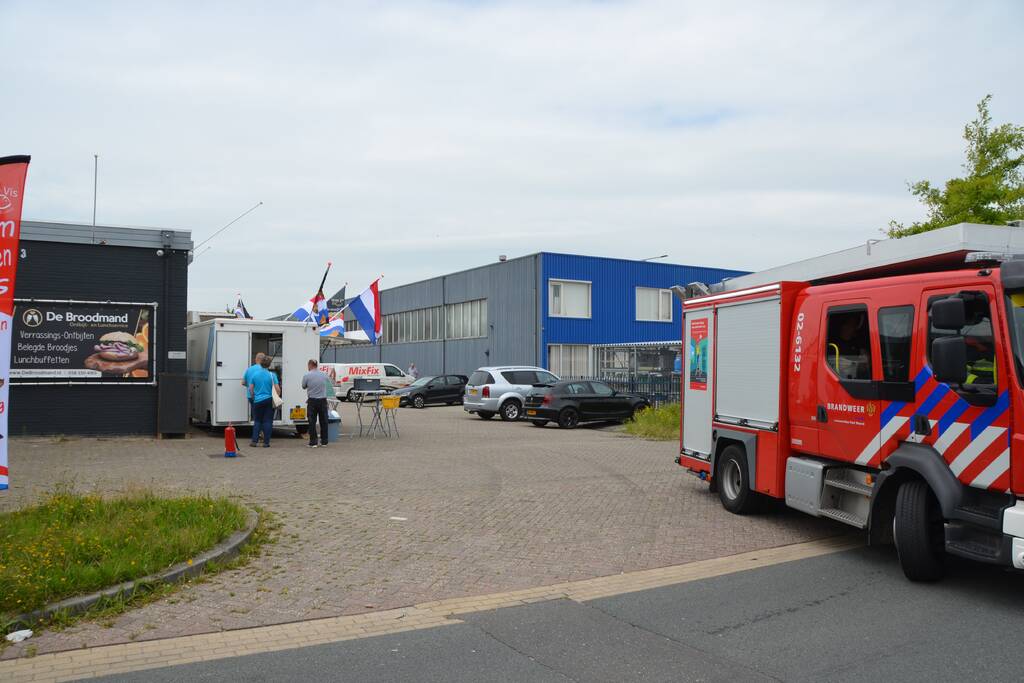 Brand in viskraam