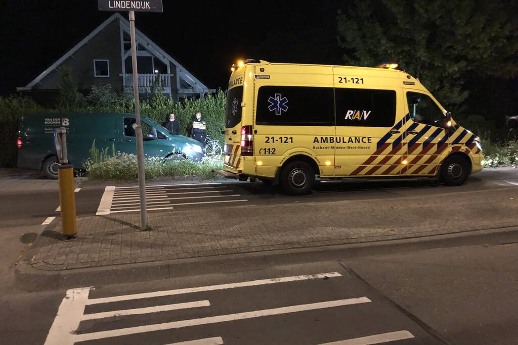 Fietser gewond na val