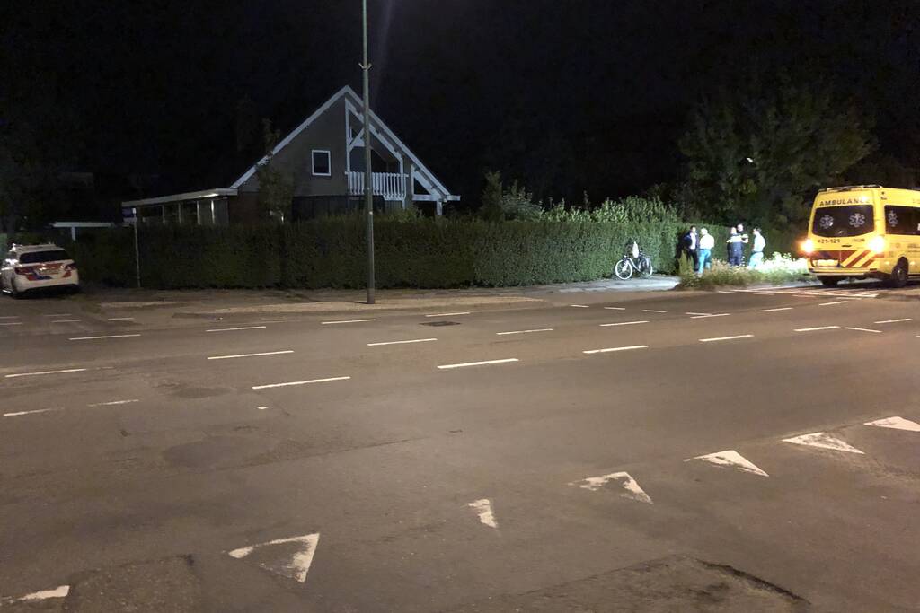 Fietser gewond na val