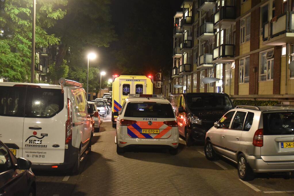 Melding steekpartij, slachtoffer is spoorloos