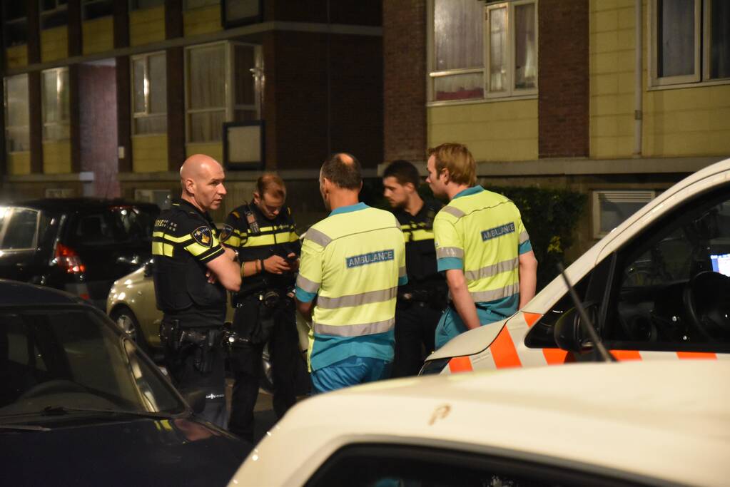 Melding steekpartij, slachtoffer is spoorloos