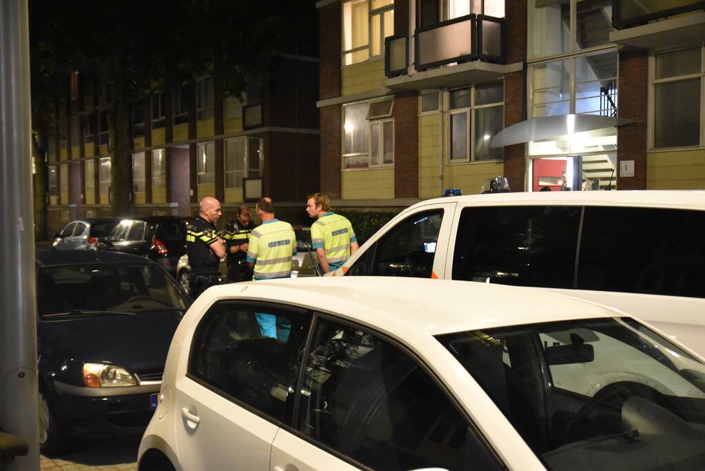 Melding steekpartij, slachtoffer is spoorloos