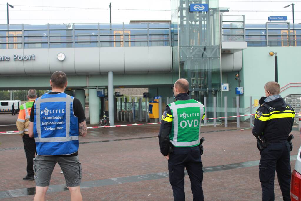 Trein ontruimd na vondst verdacht voorwerp