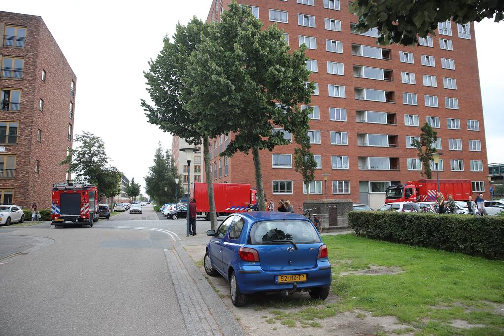 Flinke brand bij woning
