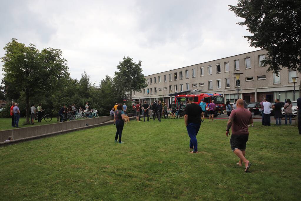 Flinke brand bij woning