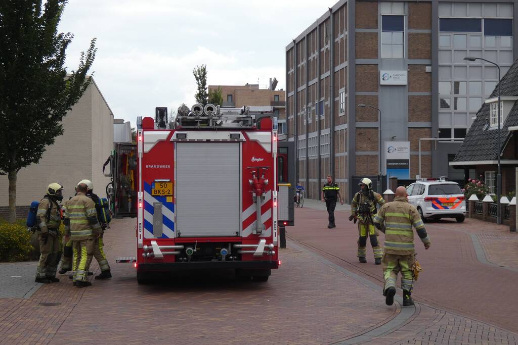 Brand in woning