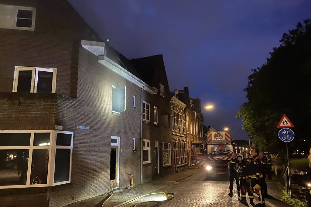 Brand in woning door bouwstofzuiger