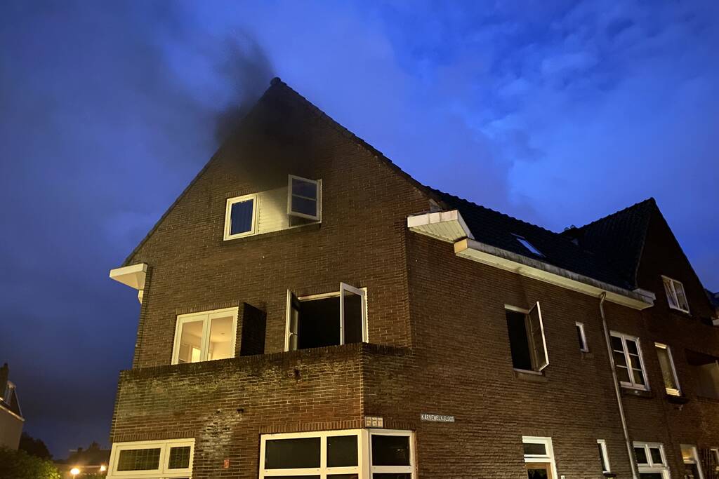 Brand in woning door bouwstofzuiger