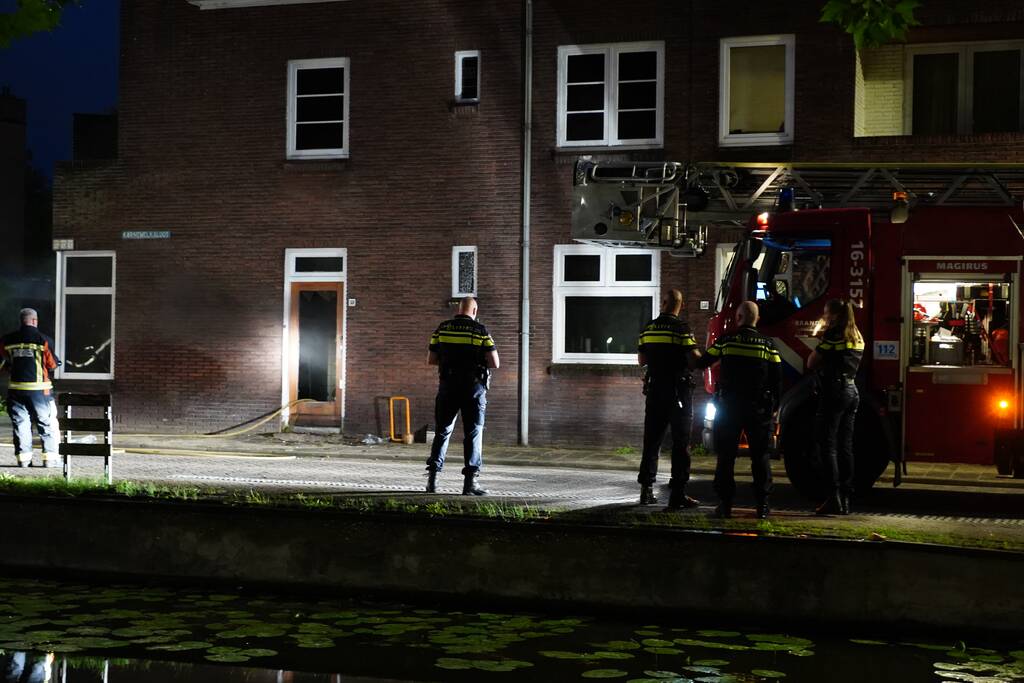 Brand in woning door bouwstofzuiger