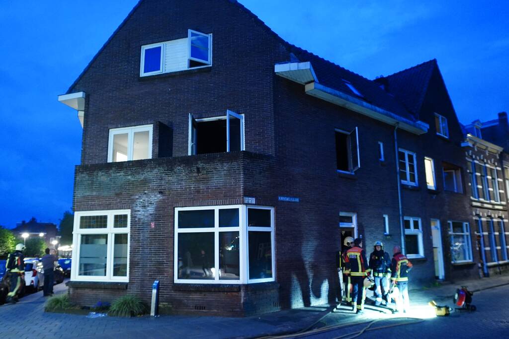 Brand in woning door bouwstofzuiger