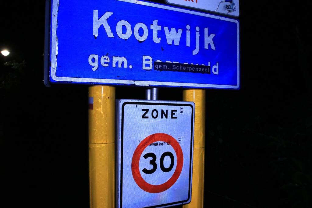 Plaatsnaamborden aangepast, Scherpenzeel lijkt de grote winnaar