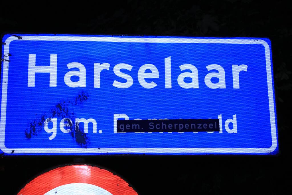 Plaatsnaamborden aangepast, Scherpenzeel lijkt de grote winnaar