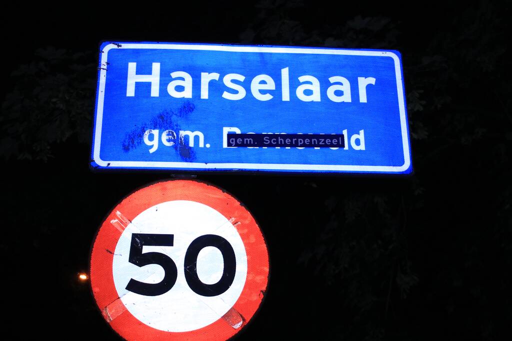 Plaatsnaamborden aangepast, Scherpenzeel lijkt de grote winnaar