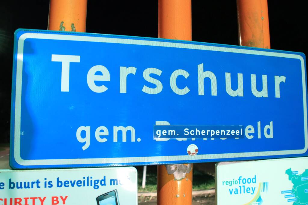 Plaatsnaamborden aangepast, Scherpenzeel lijkt de grote winnaar