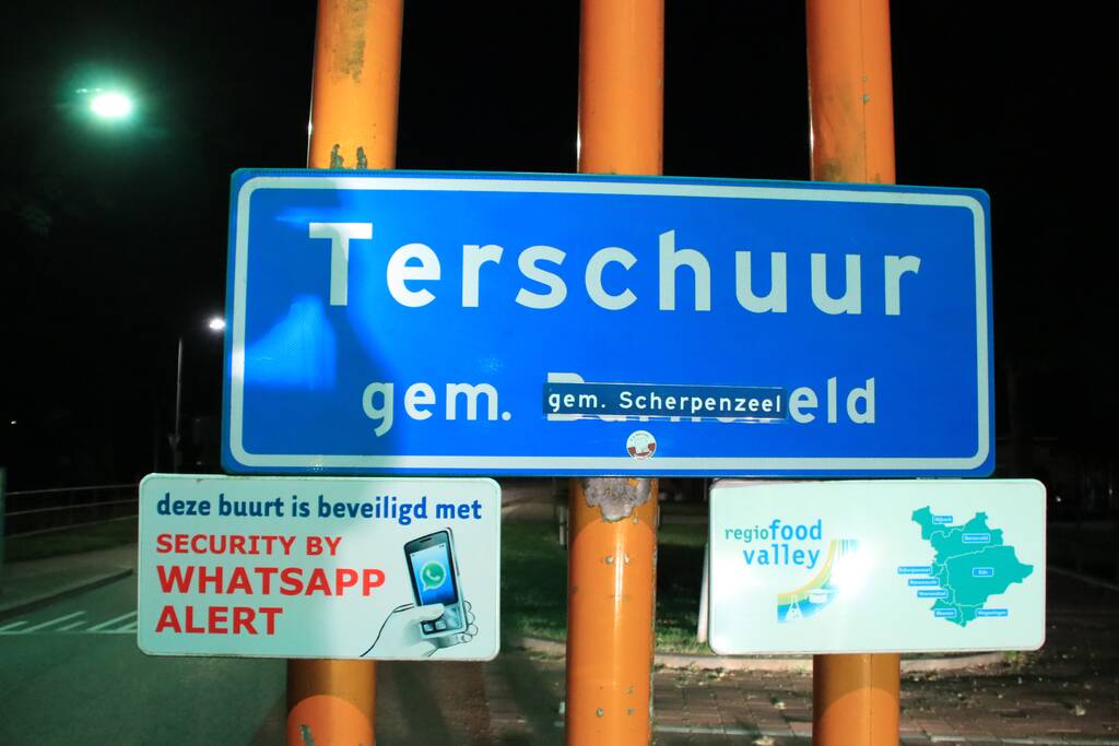 Plaatsnaamborden aangepast, Scherpenzeel lijkt de grote winnaar