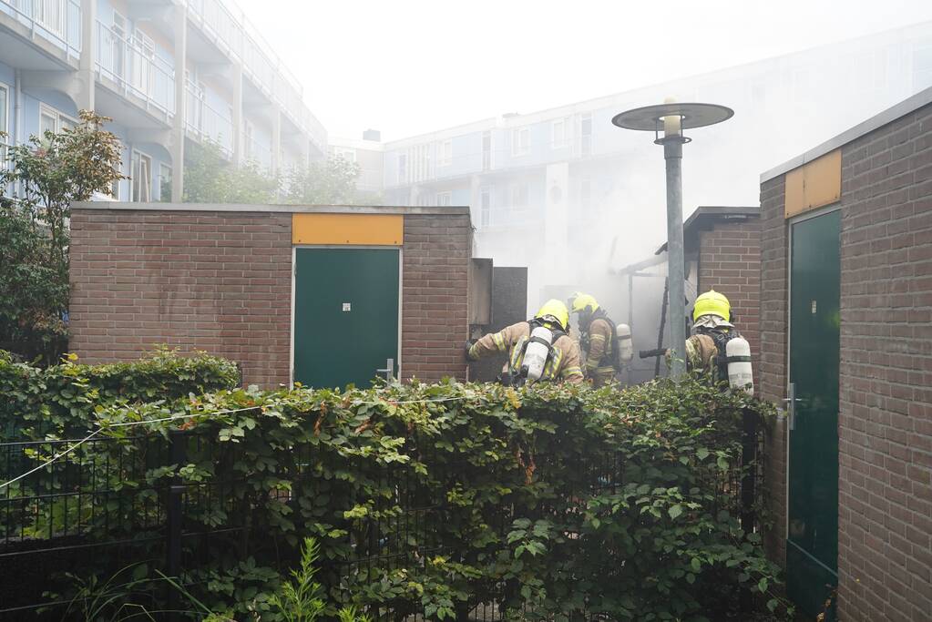 Meerdere gewonden bij ontploffing in schuur