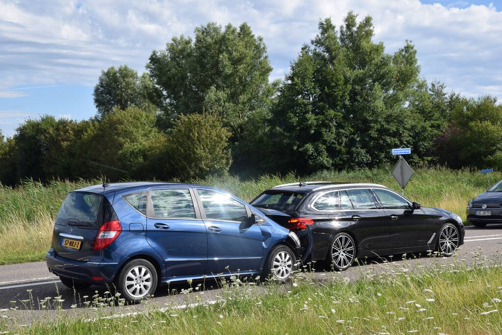Gewonde bij kop-staartbotsing