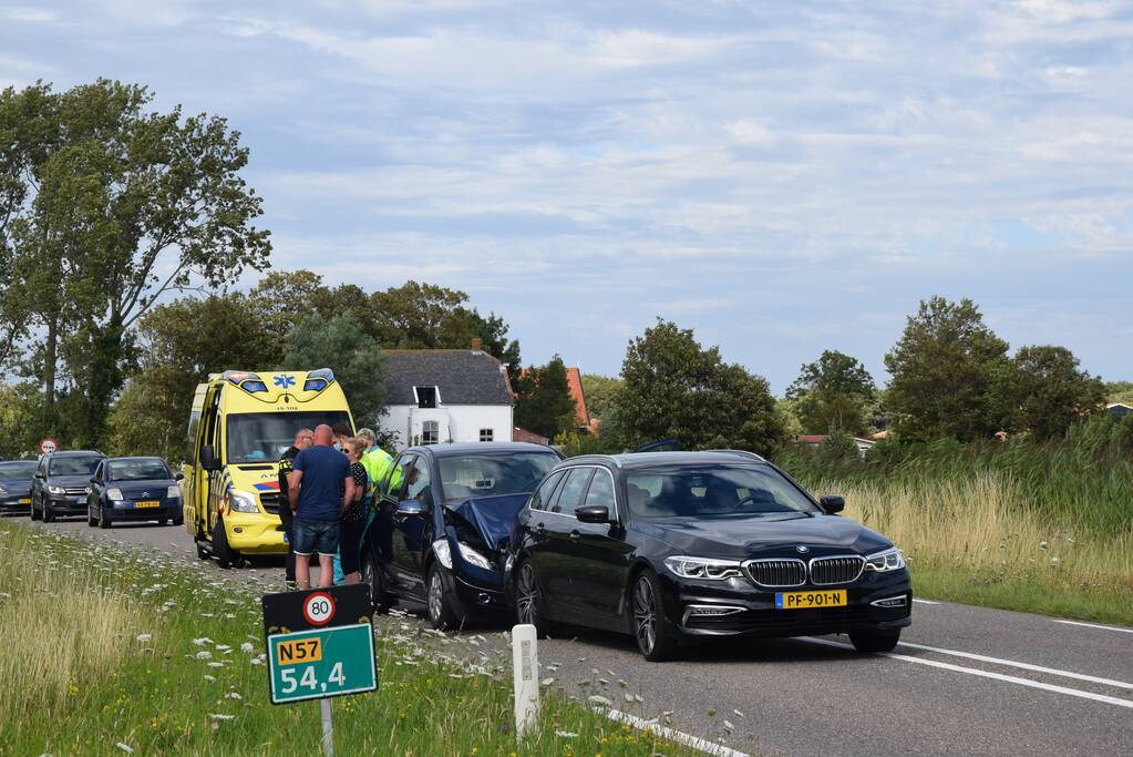 Gewonde bij kop-staartbotsing