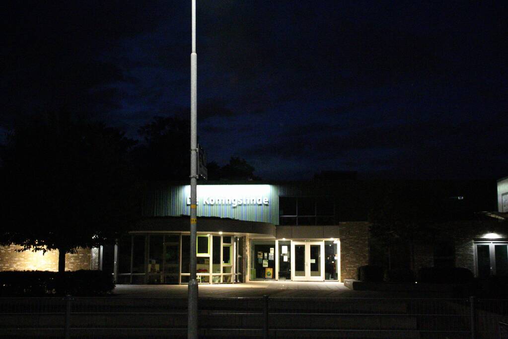 Grote politie inzet bij school De Koningslinde
