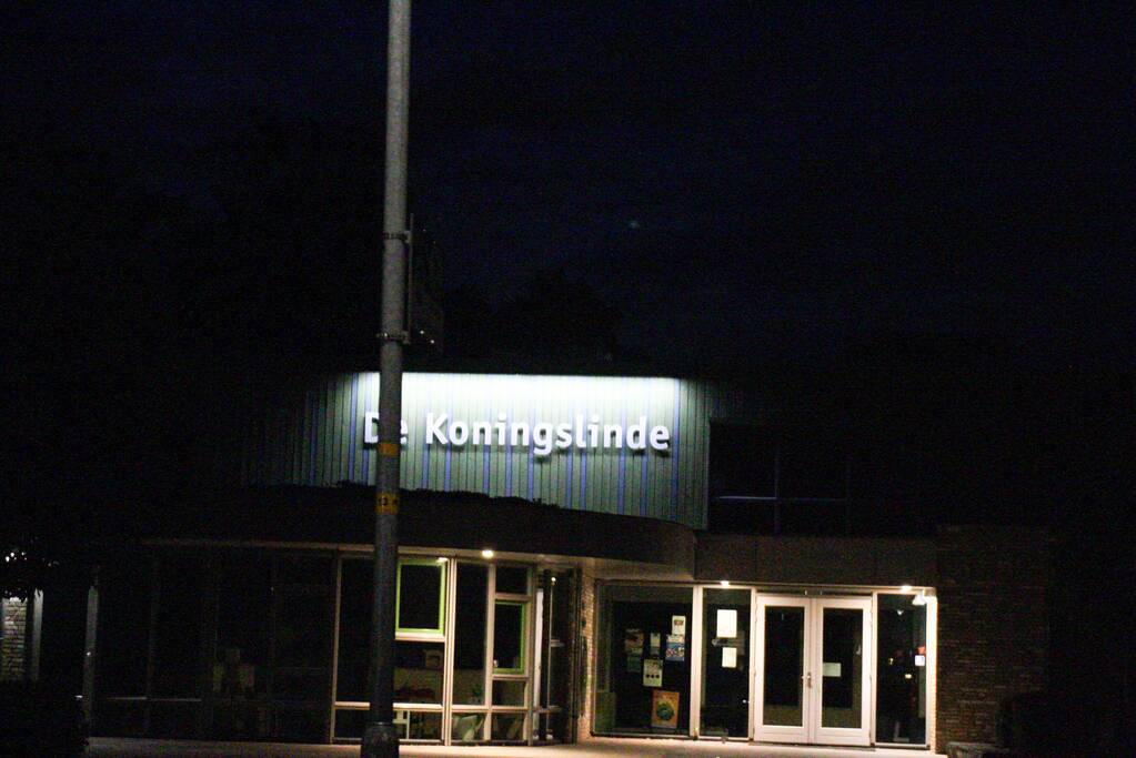 Grote politie inzet bij school De Koningslinde