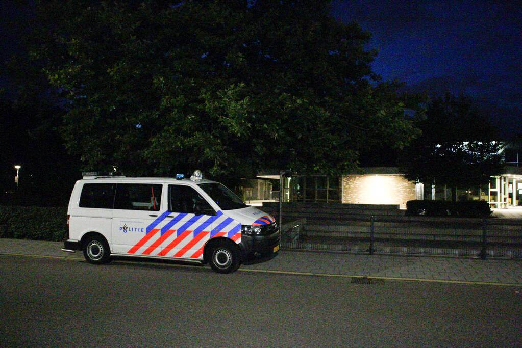 Grote politie inzet bij school De Koningslinde