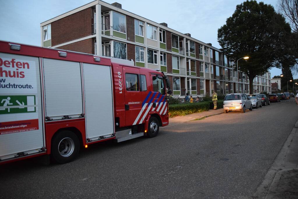 Portiekflat ontruimd na gaslucht in meterkast