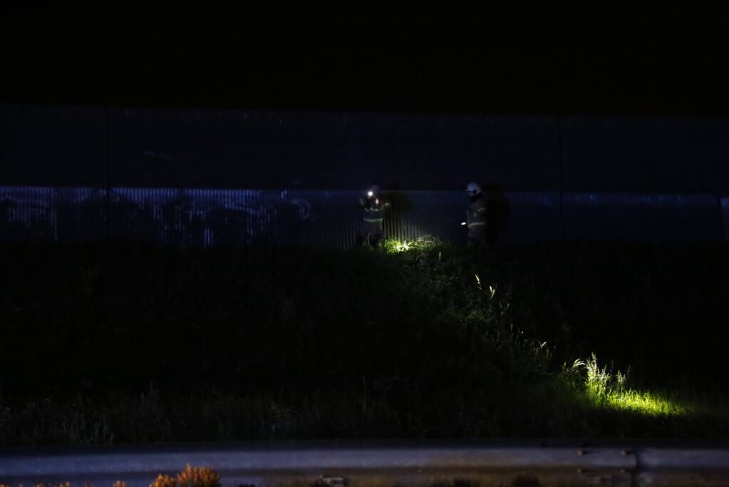 Motorrijder op de vlucht na eenzijdig ongeval