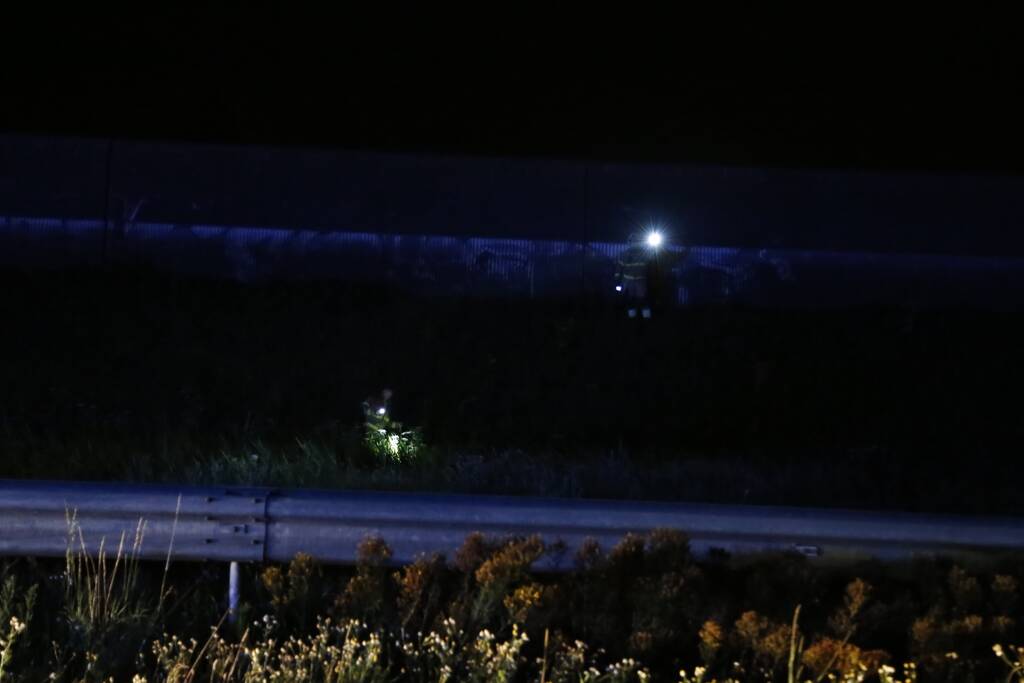 Motorrijder op de vlucht na eenzijdig ongeval