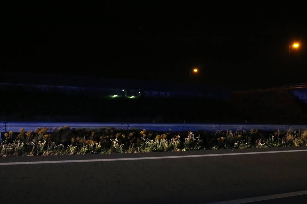 Motorrijder op de vlucht na eenzijdig ongeval