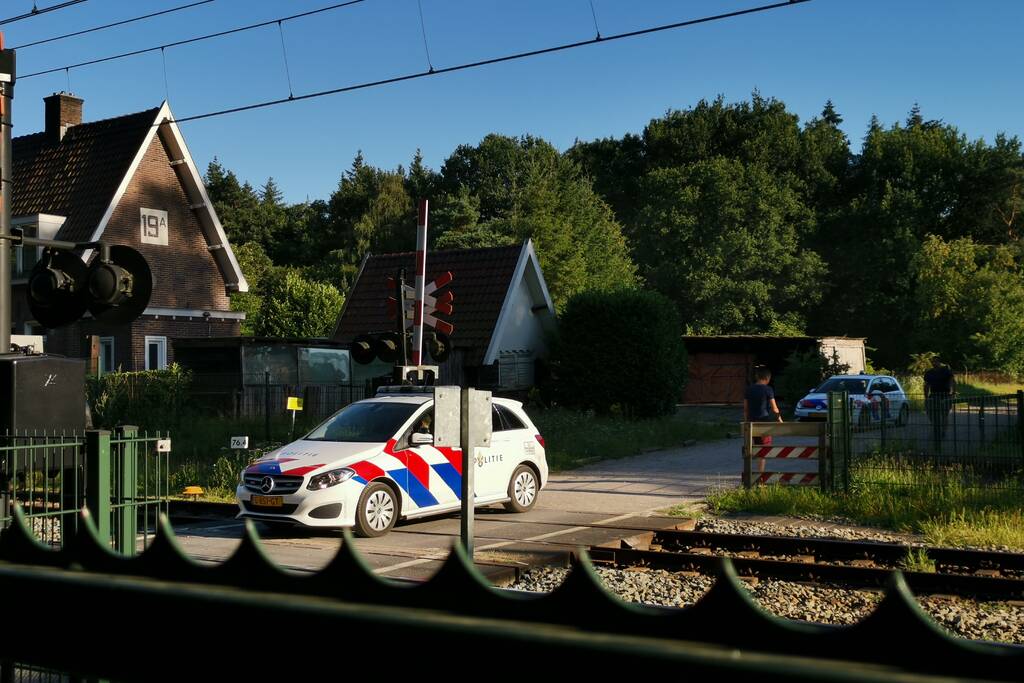 Grote politie actie wegens spoorloper