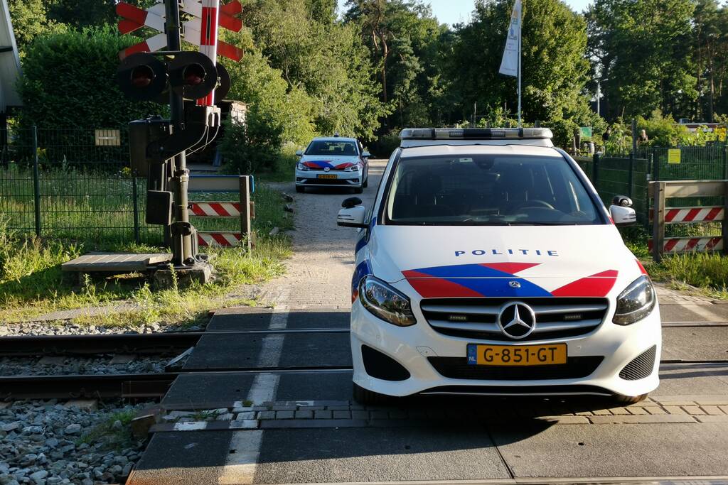 Grote politie actie wegens spoorloper