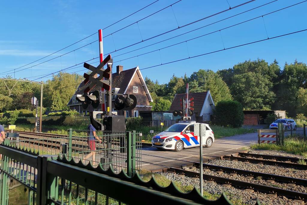 Grote politie actie wegens spoorloper