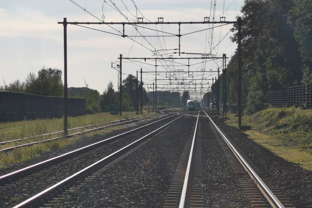 Grote politie actie wegens spoorloper