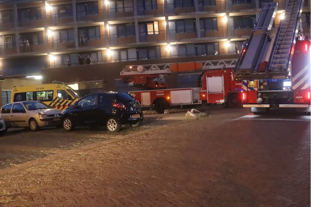 Persoon gewond bij bluspoging