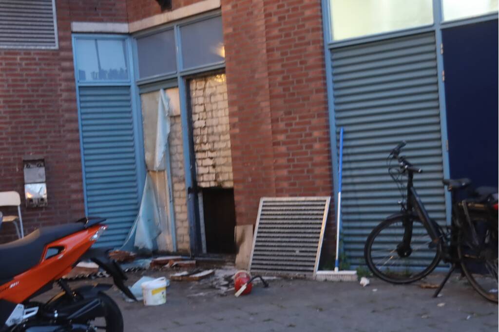 Persoon gewond bij bluspoging