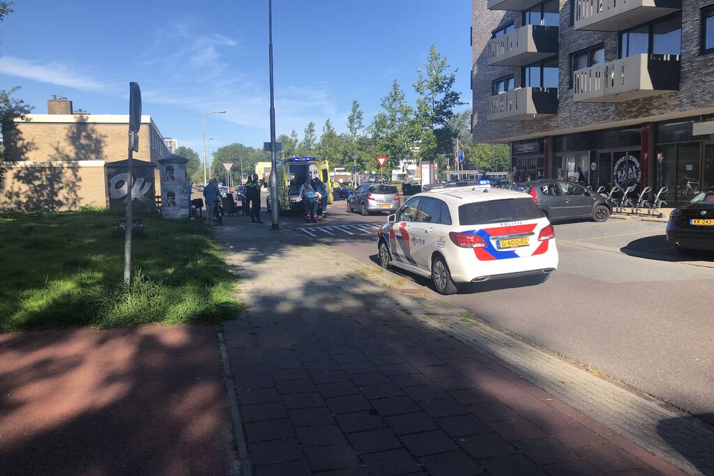 Fietser aangereden tijdens oversteken