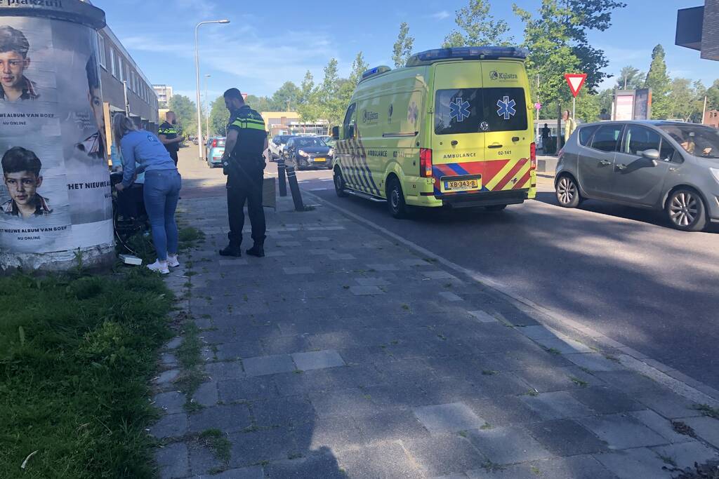 Fietser aangereden tijdens oversteken