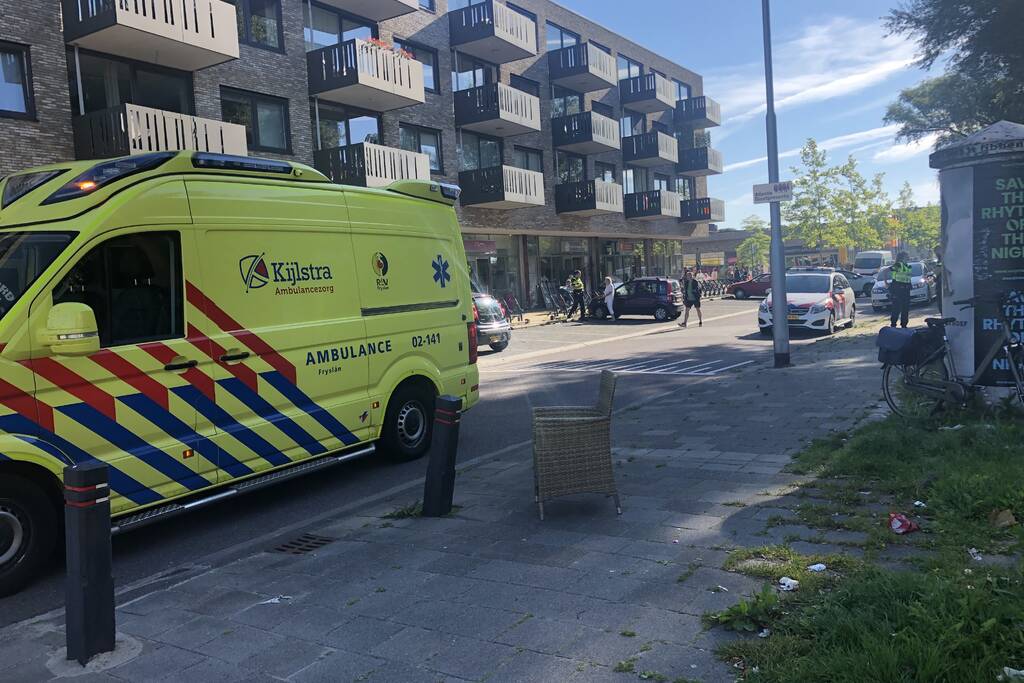 Fietser aangereden tijdens oversteken