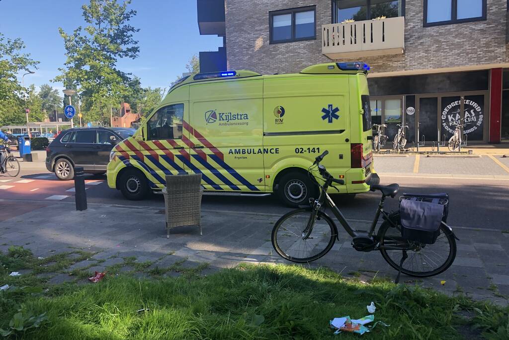 Fietser aangereden tijdens oversteken