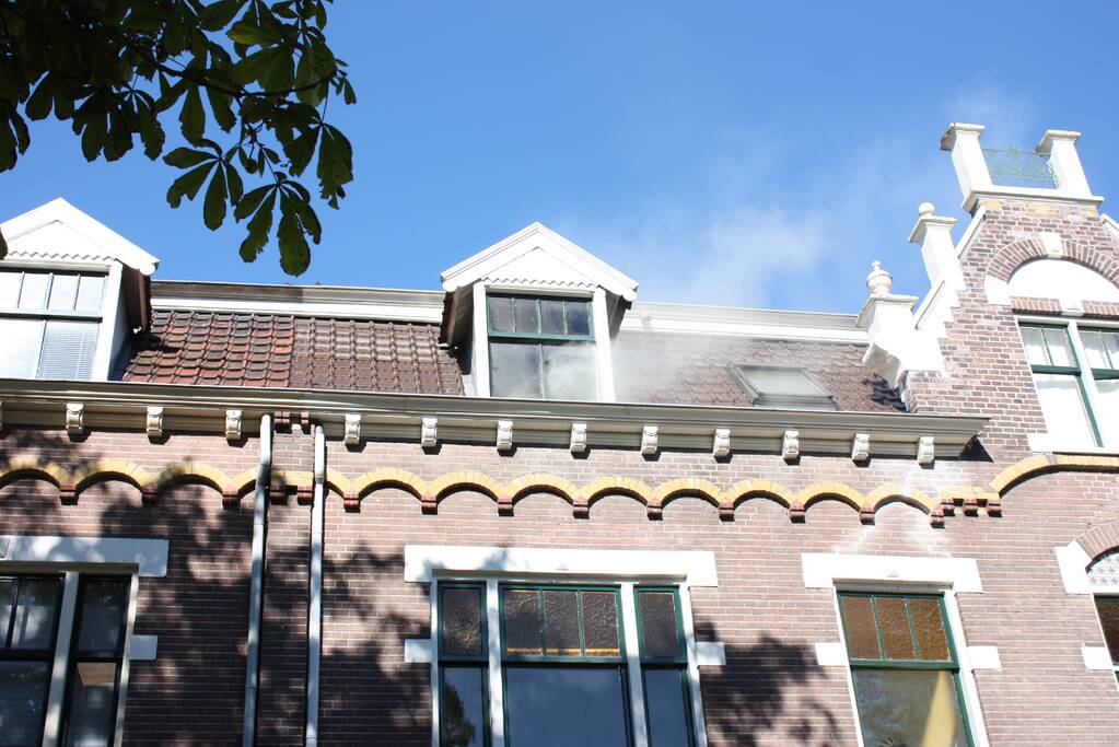 Brand op bovenverdieping woning