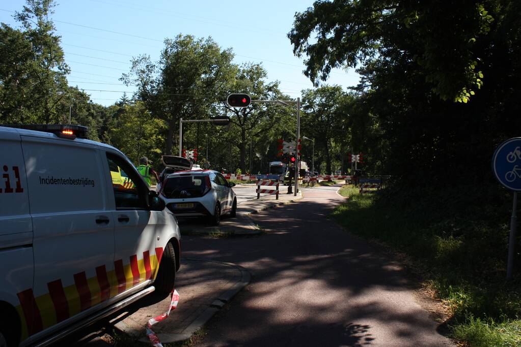 Geen treinverkeer na aanrijding