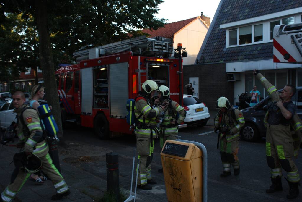 Brand in afzuiginstallatie snackbar De Hoefslag
