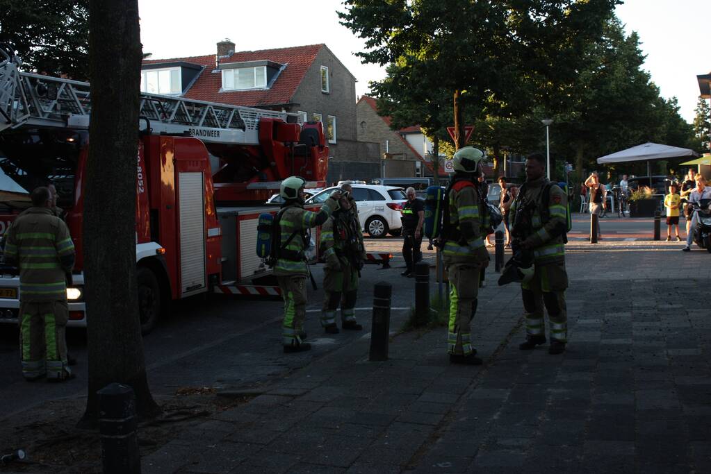 Brand in afzuiginstallatie snackbar De Hoefslag
