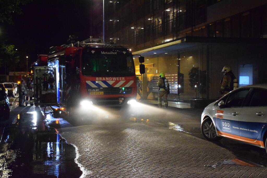 Stroomuitval na brand in kelderboxen