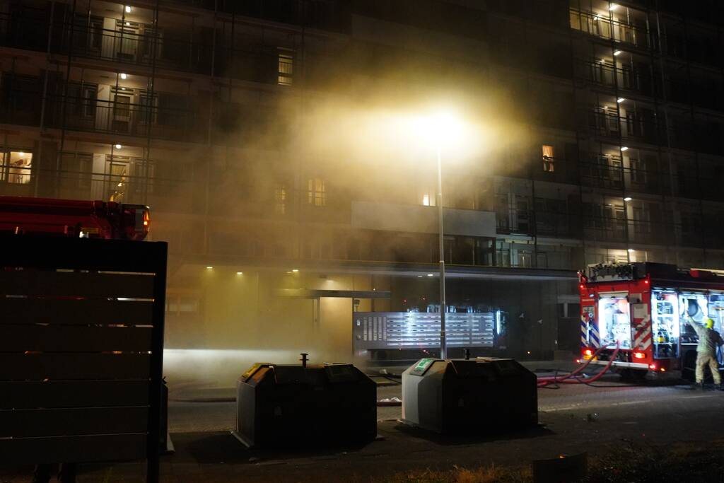 Stroomuitval na brand in kelderboxen