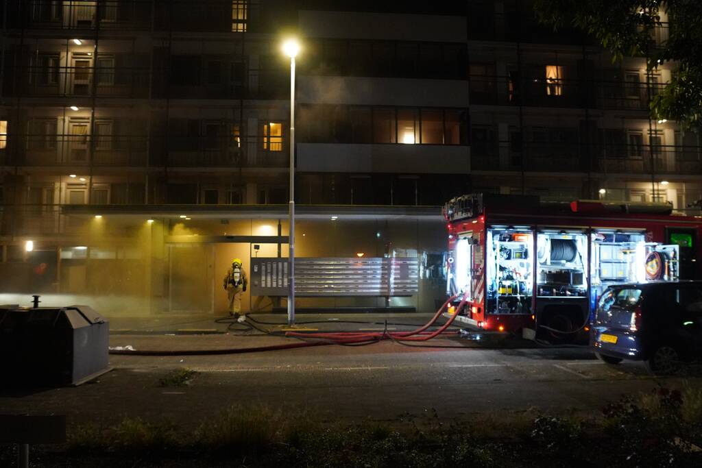 Stroomuitval na brand in kelderboxen